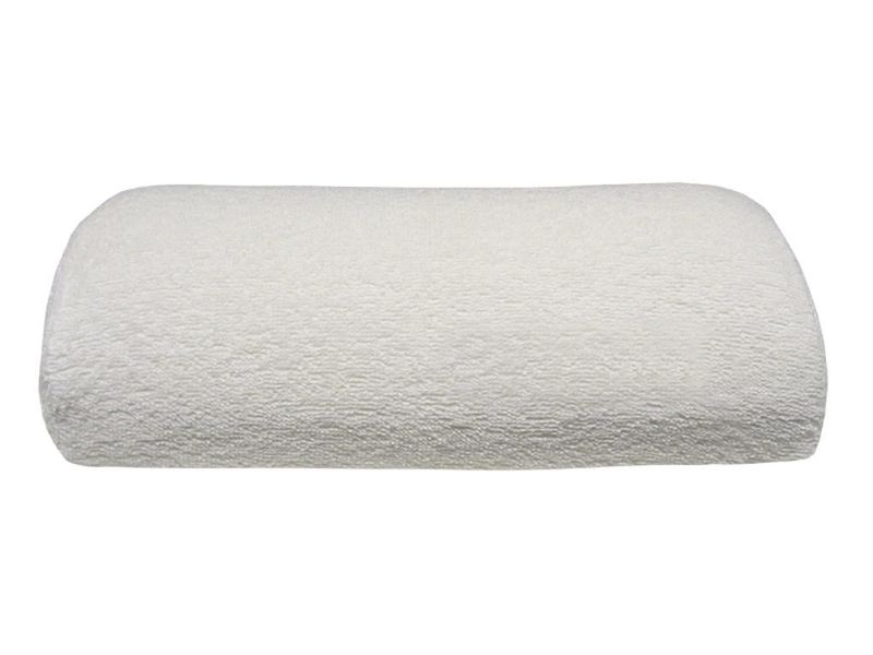 Arm Rest Pillow Cotten Comfort, white