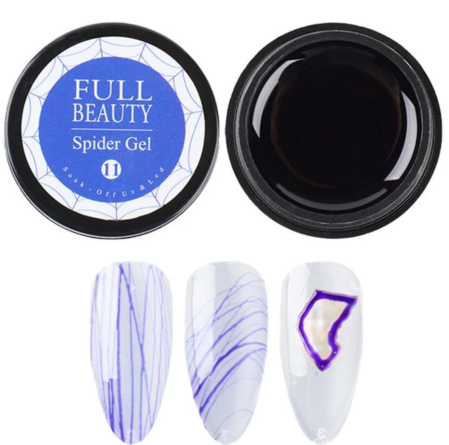 Spider Gel Light Blue