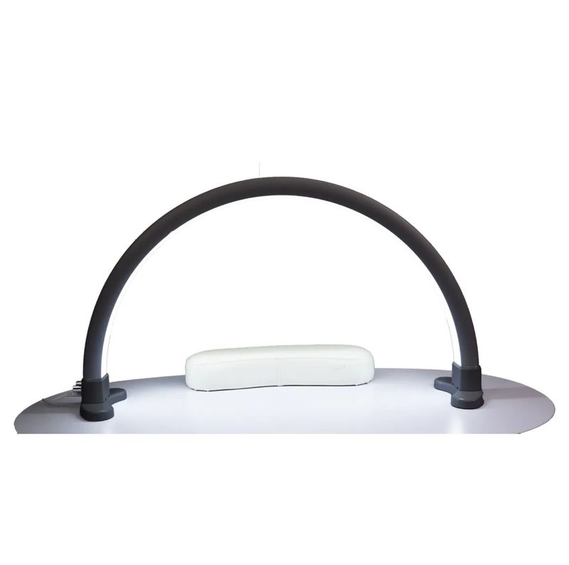 Half Moon LED Table Lamp Black