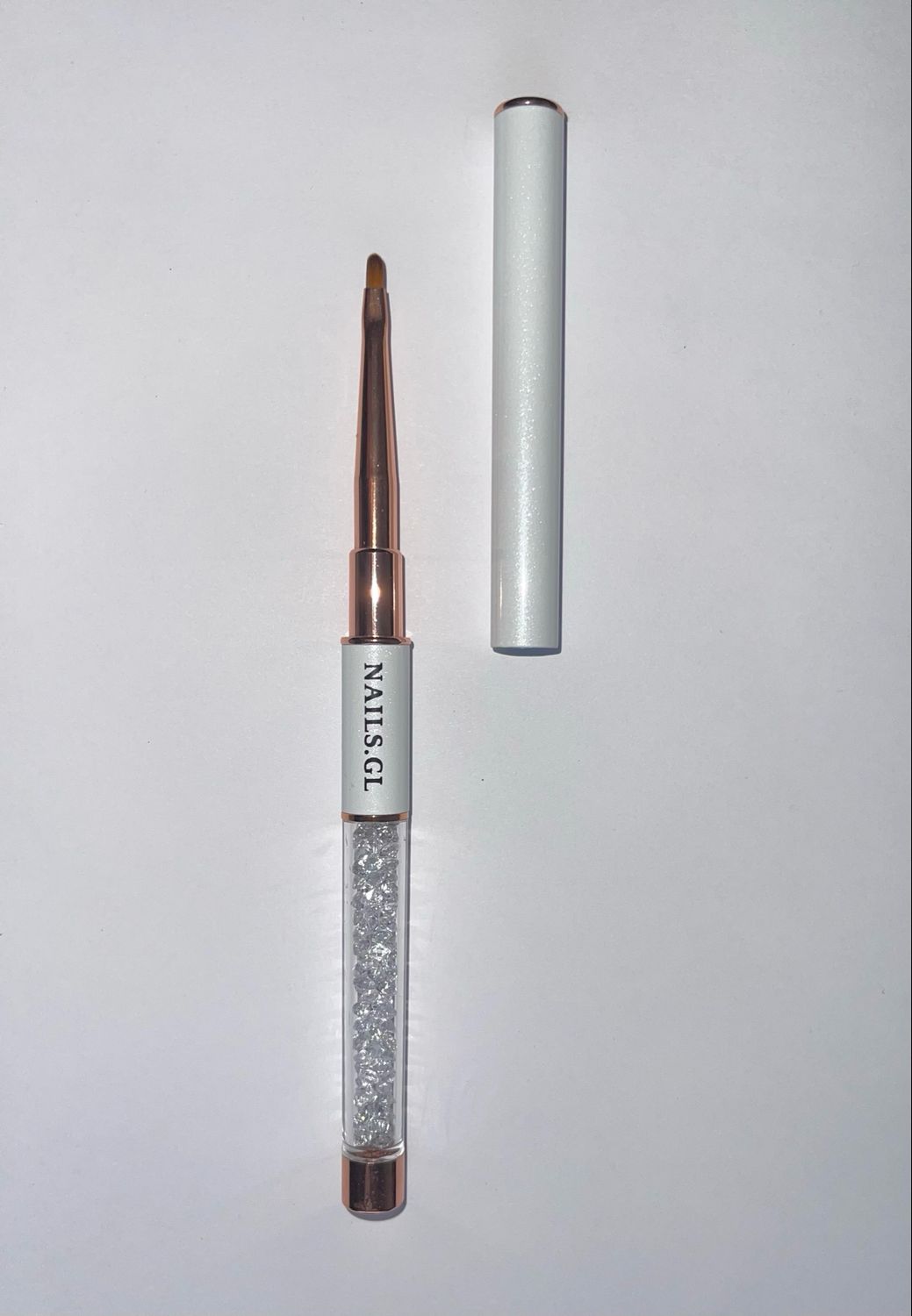 Akryl pensel med låg (lille)