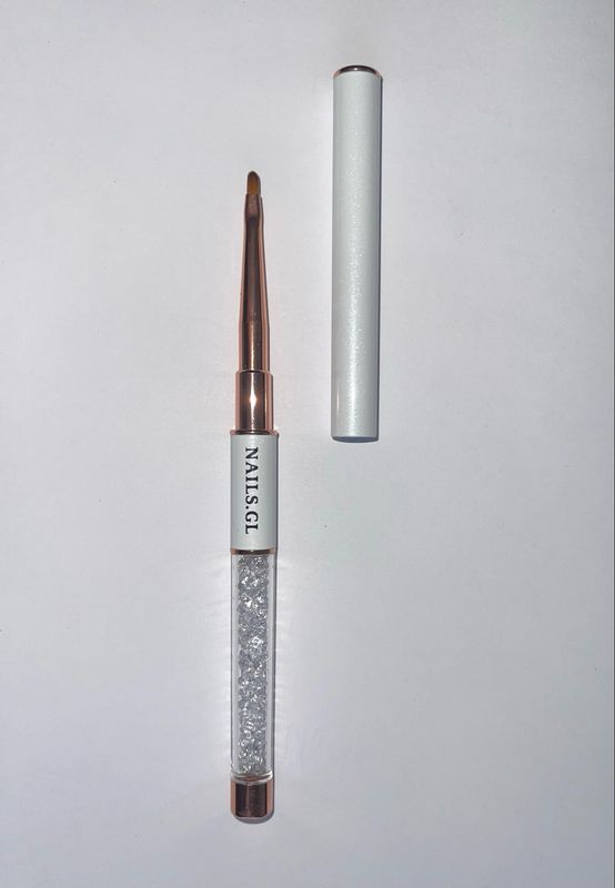 Akryl pensel med låg (lille)