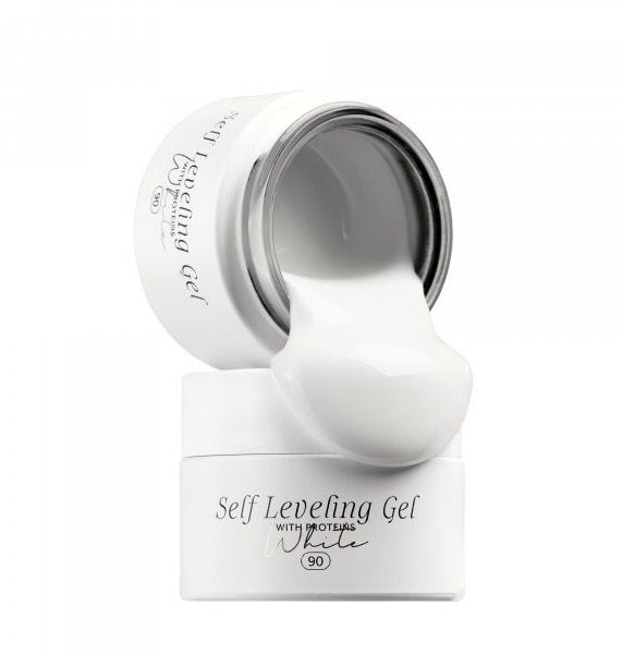 Self Leveling Gel With Proteins 90 White 15 ml.