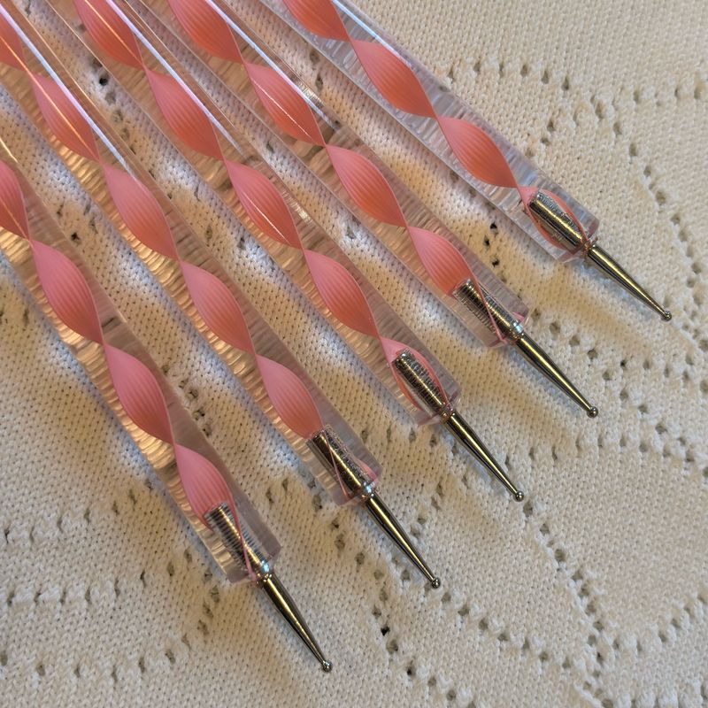 Nail Dotting 5. Stk. 2-in-1