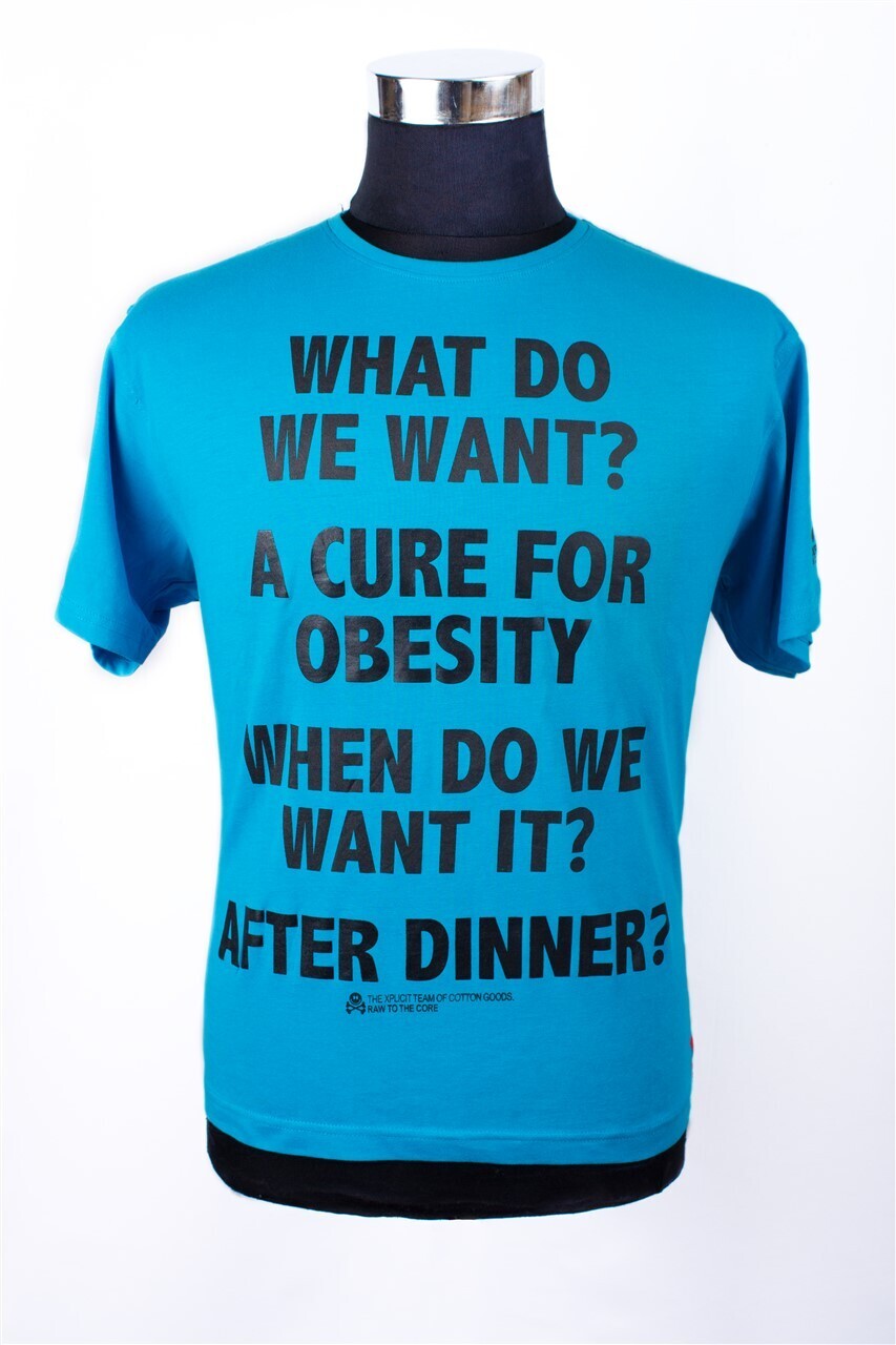 Xplicit Industries Cure for Obesity Shirt