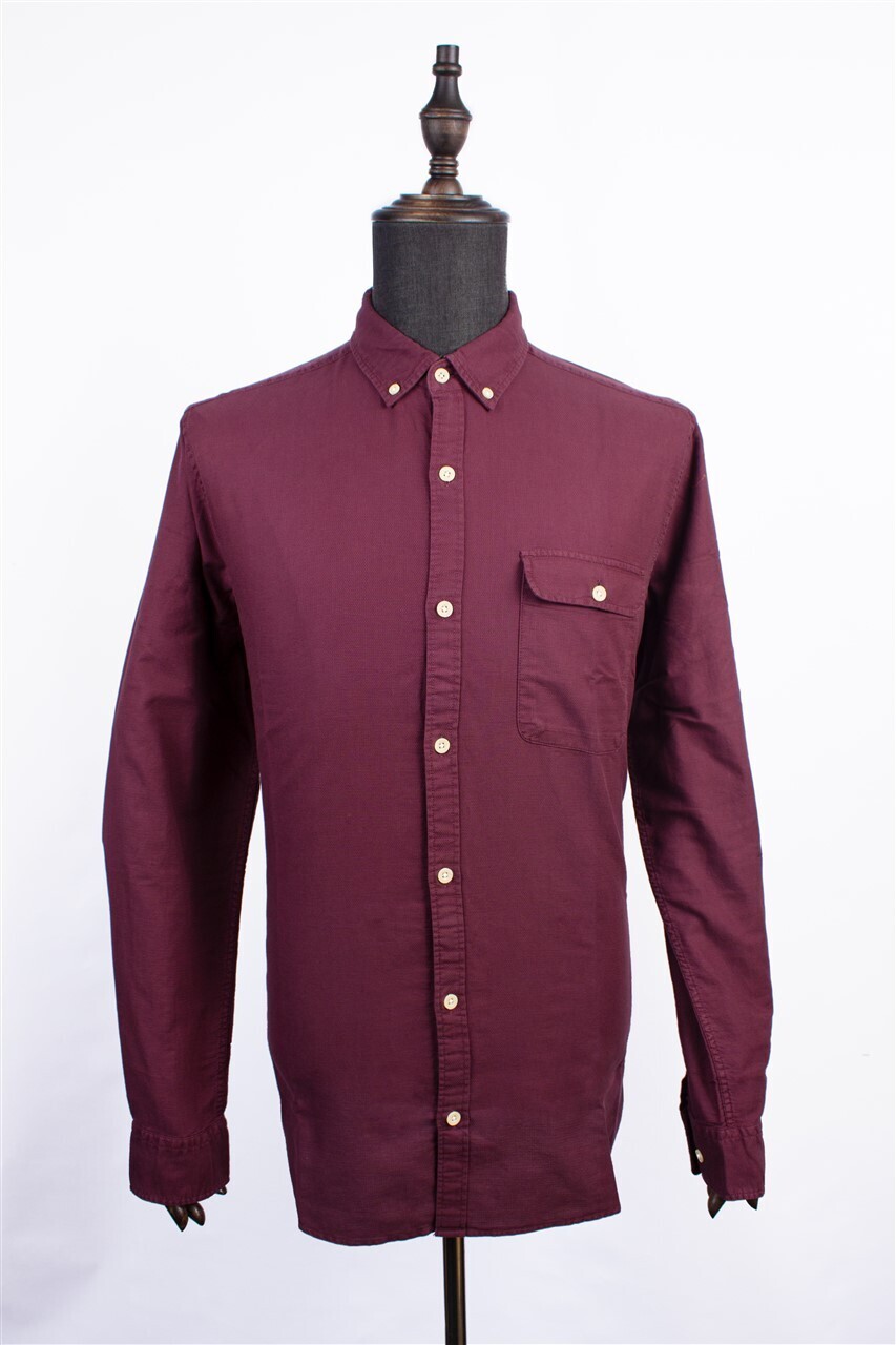 Next Regular Fit Garment Dyed Shirt