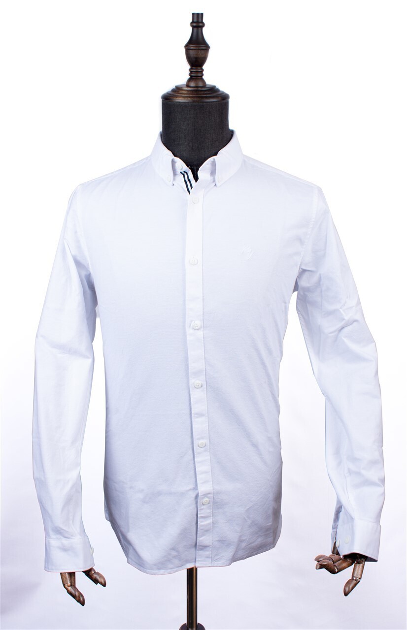 River Island Stretch Oxford Shirt