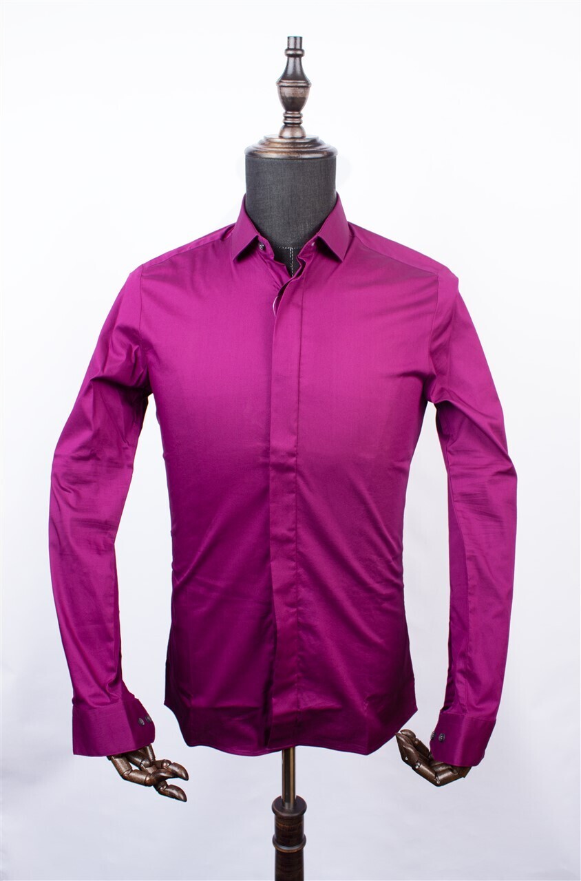 Burton&#39;s Menswear Skinny Shirt &quot;S&quot;, Size: Medium, Colour: Pink