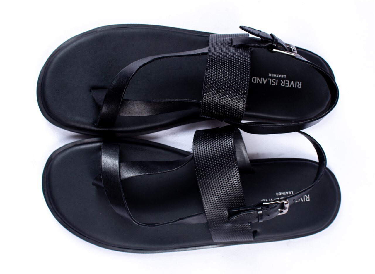 River Island Black Sandals