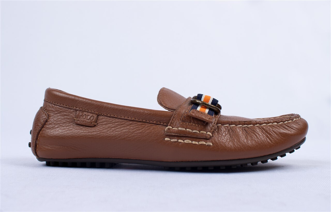 Polo Ralph Lauren Loafers with Stripe detail