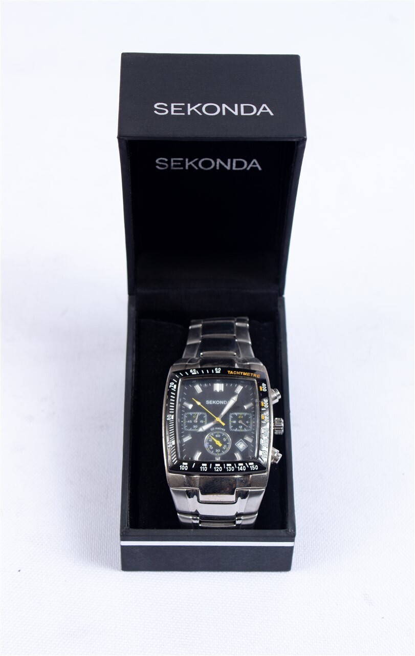 Sekonda Wrist Watch with Stainless Steel Band