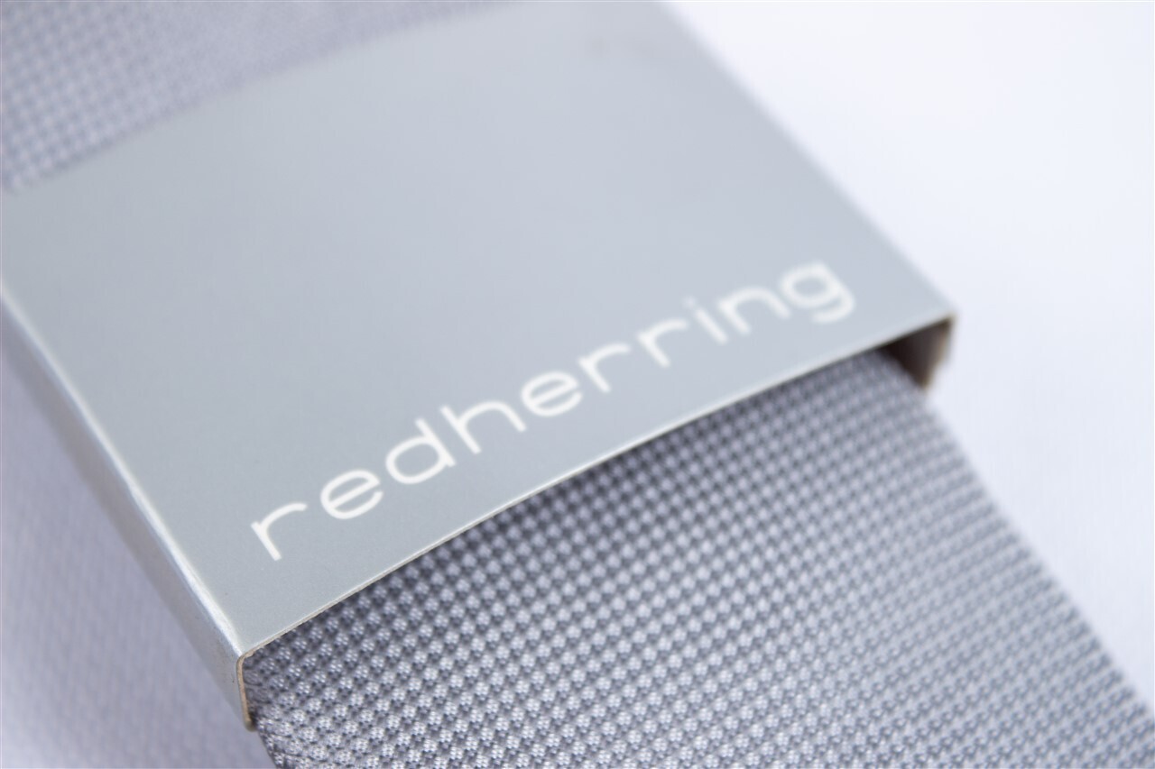 Red Herring Slim Textured Plain Tie