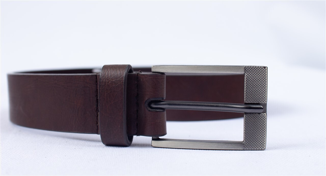 Burtons Meanswear Brown Leather Belt