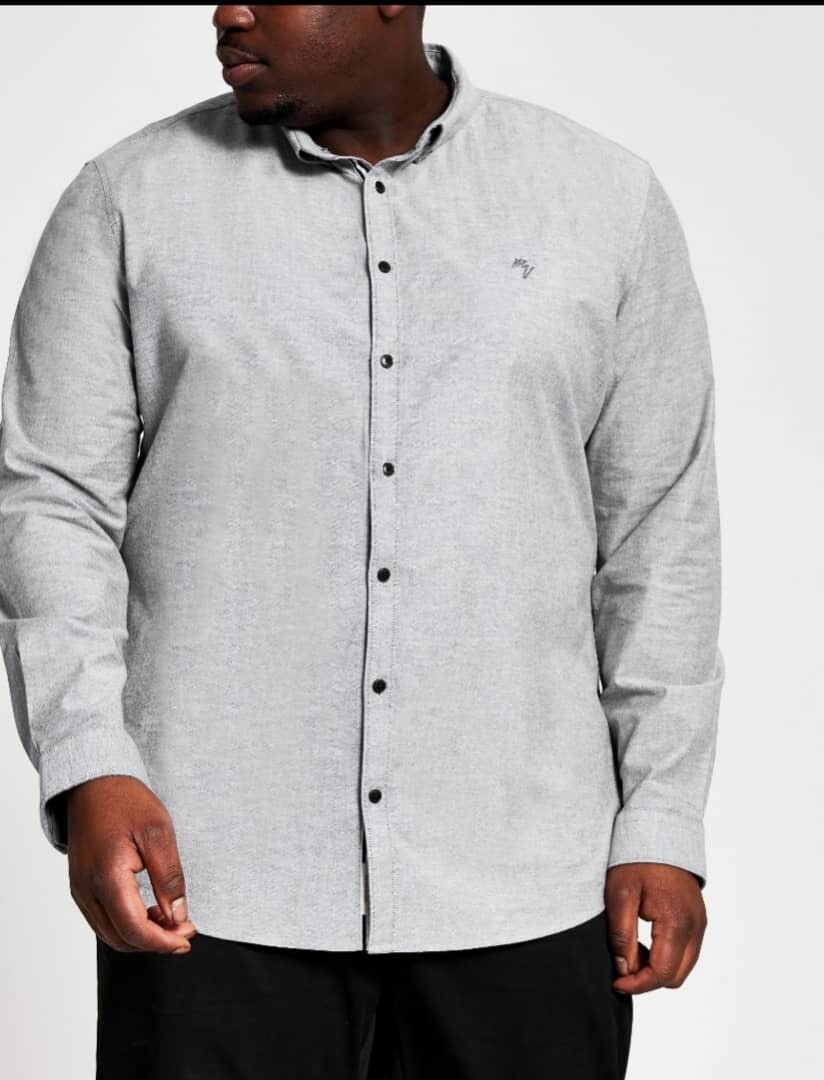 River Island Stretch Oxford Grey