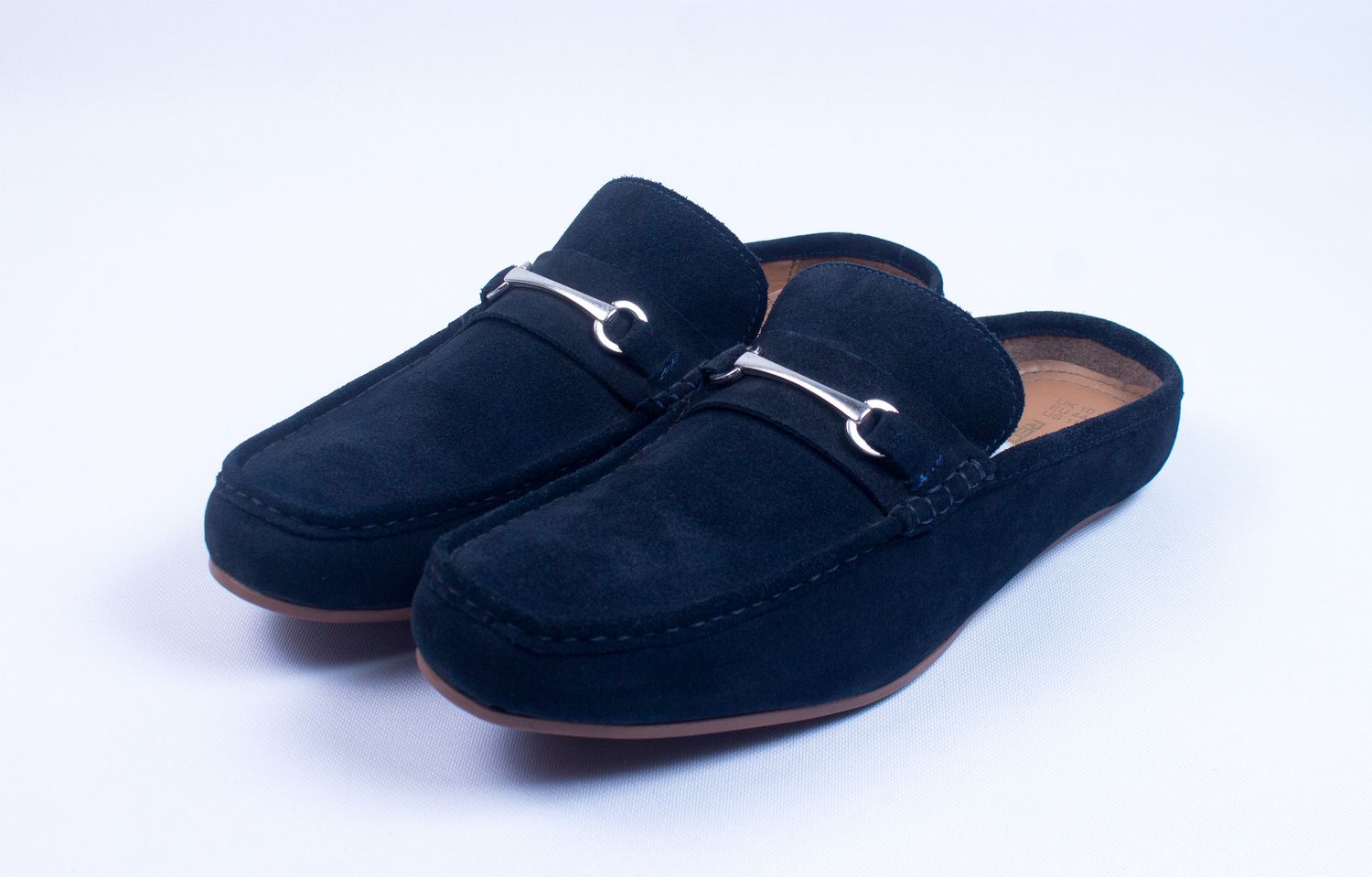 RED TAPE SUEDE MULE DRIVER