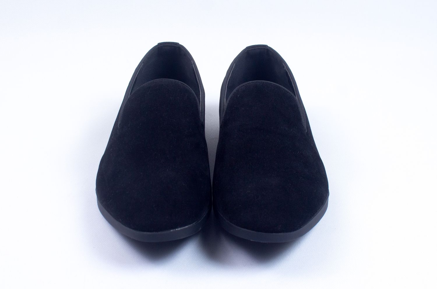 TRUFFLE COLLECTION FAUX SUEDE SLIPS