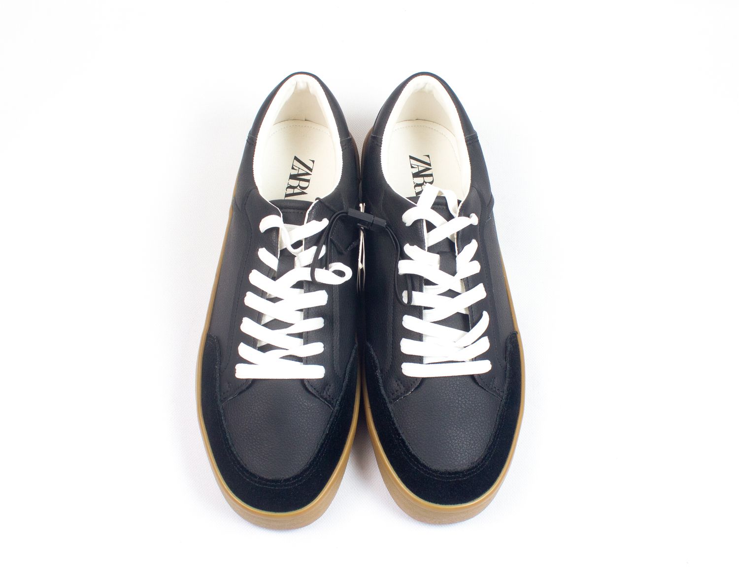 ZARA TRAINERS with SUEDE EDGES