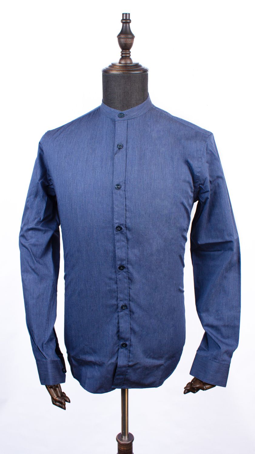 ZARA MAN Mandarin Collared Shirt