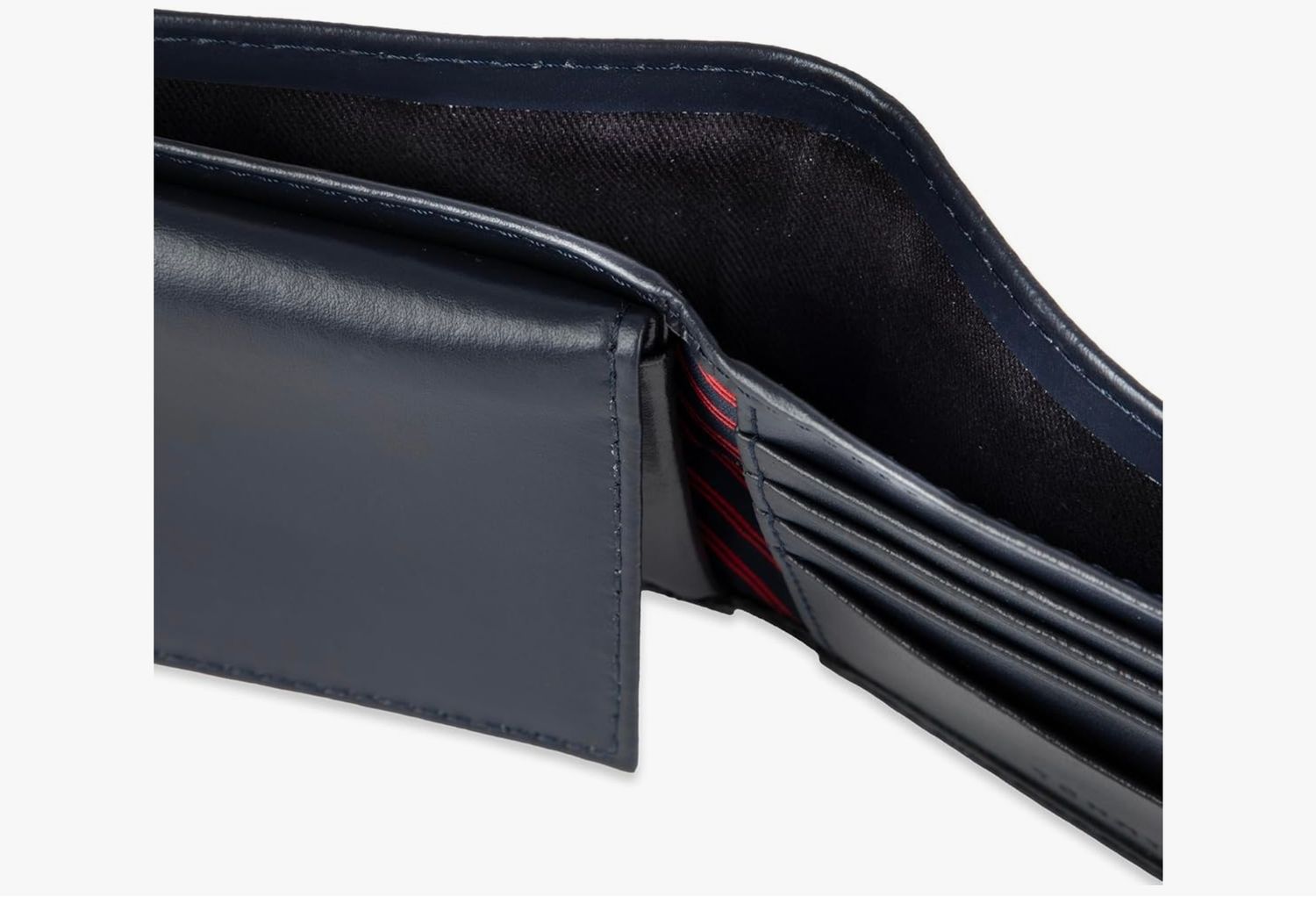 Tommy Hilfiger Men’s Leather Wallet In Black