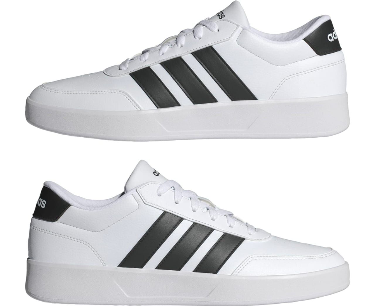 Adidas Men's Breaknet Shoes in Cloud White