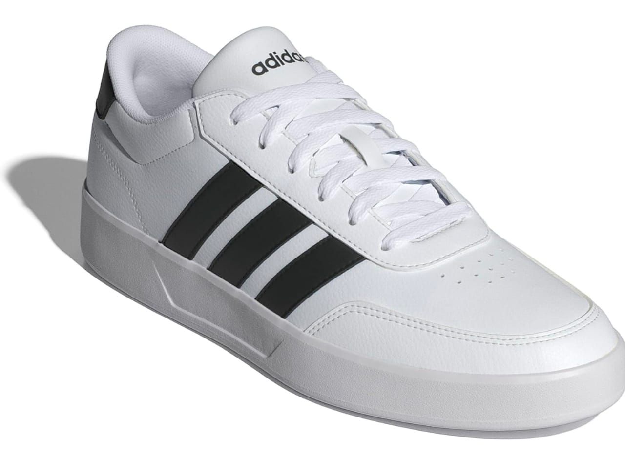 Adidas Men's Breaknet Shoes in Cloud White