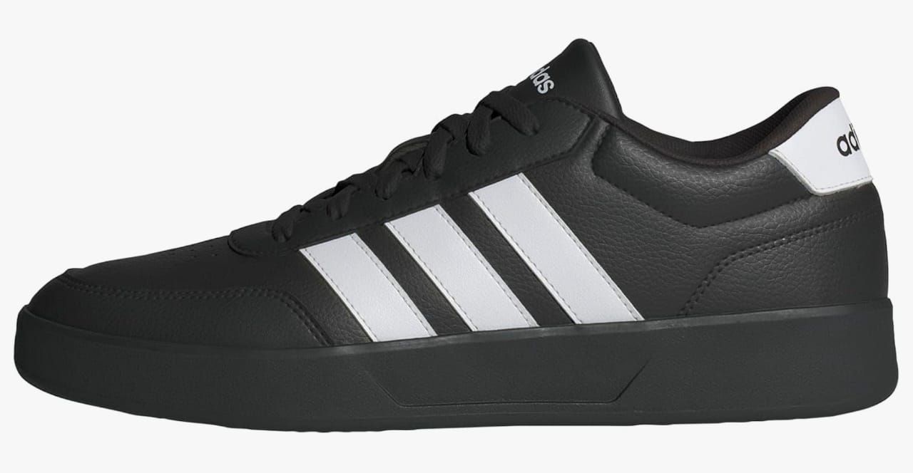 Adidas Men's Breaknet Shoes in Core Black