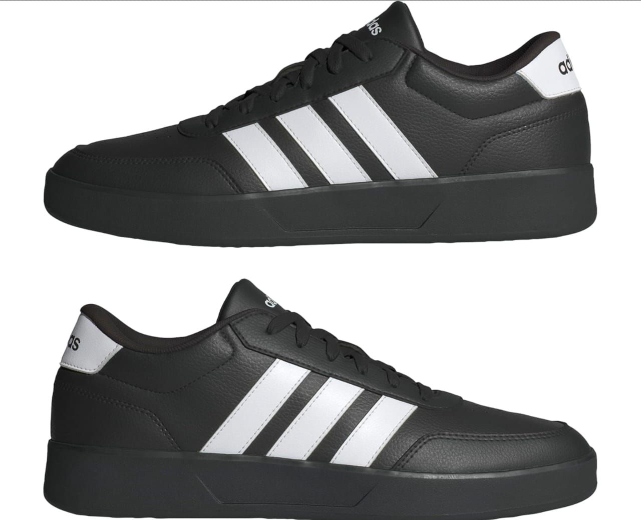 Adidas Men's Breaknet Shoes in Core Black