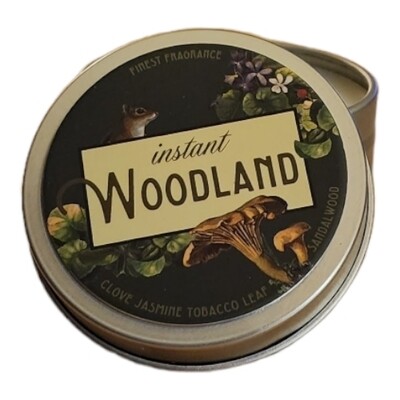 Instant Woodland Soy Wax Candle by The Coin Laundry