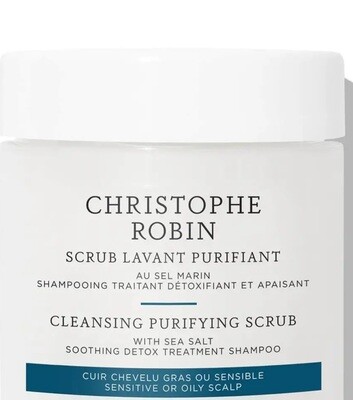 Cleansing Purifying Scrub With Sea Salt by Christophe Robin