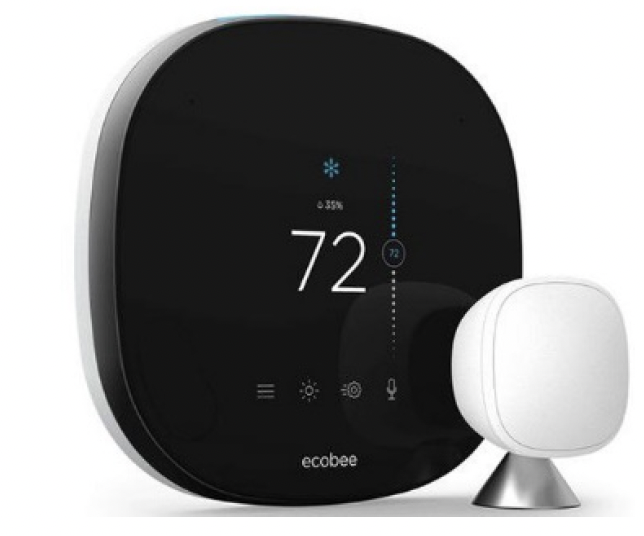 ecobee Smart Thermostat Pro with voice control