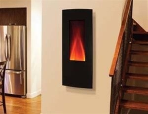 Amantii Vertical Convex Electric Fireplace