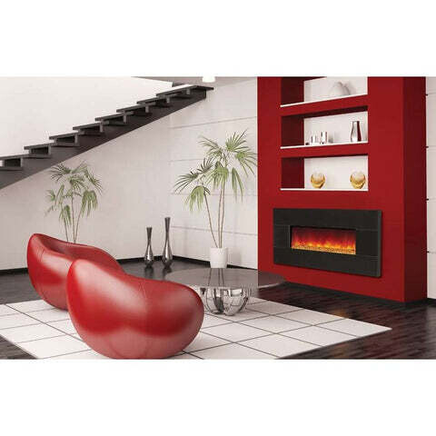 Amantii 58 Amantii 58" Built-in Electric Fireplace with Black Granite Surround