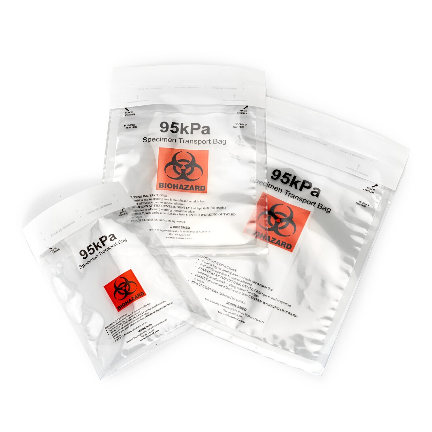 Bolsas para material de riesgo biológico