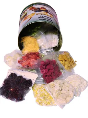 Rainy Day Foods Freeze-Dried Sample Pack 8 oz. #10 Can