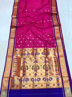 Semi Maharani Paithani