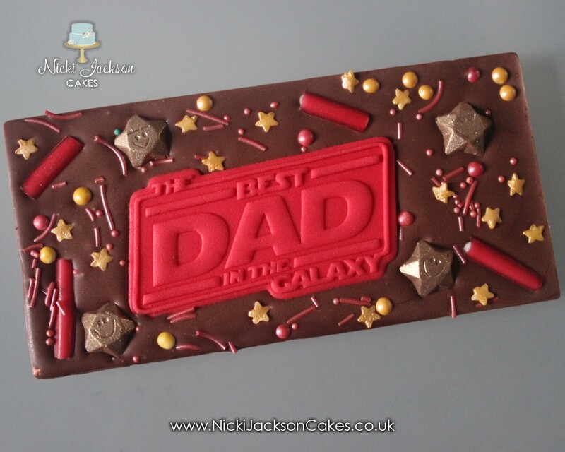 Best Dad in the Galaxy Mini Slab