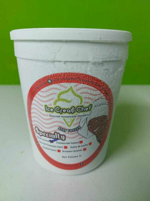 Black Coconut Ice Cream 1L
