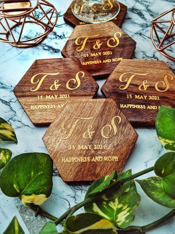 Gold Foiled Coaster