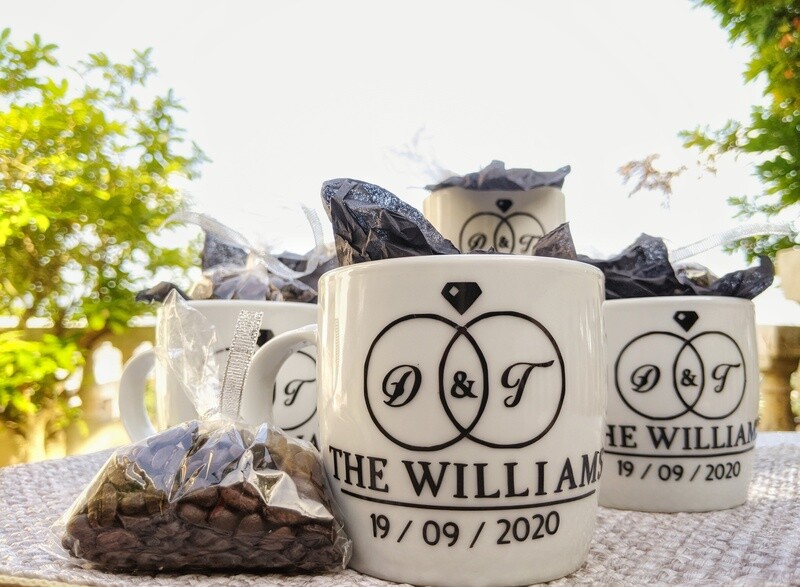 Customized Mug and Coffee combo