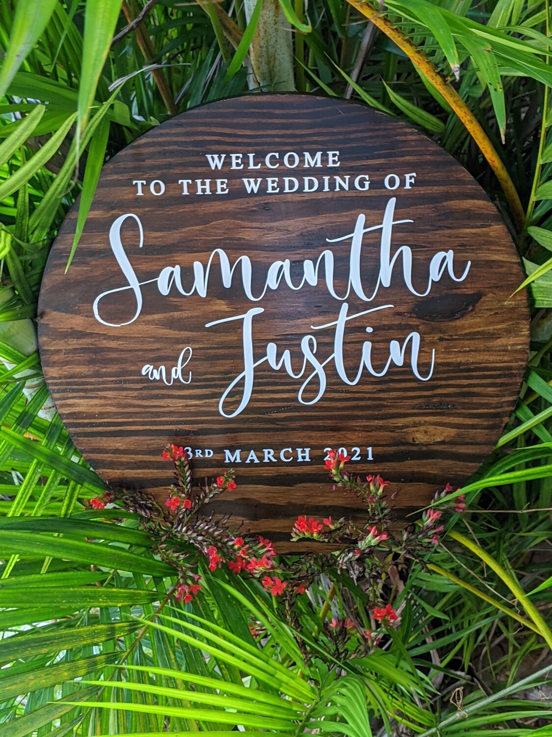 Wooden Sign