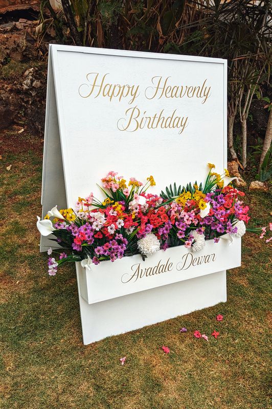 Flower Sign