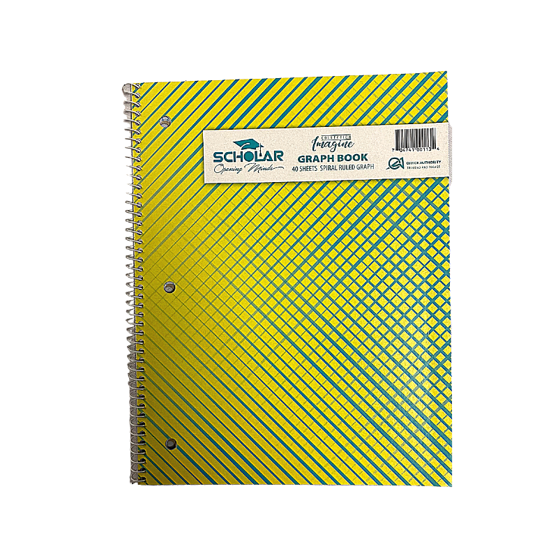 Spiral Graph Book (40 Sheets)