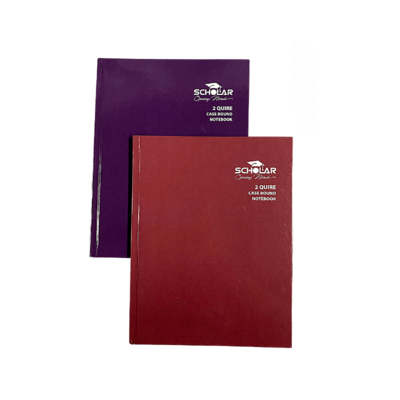 2 Quire 8&quot; x 10&quot; Hard Cover Notebook