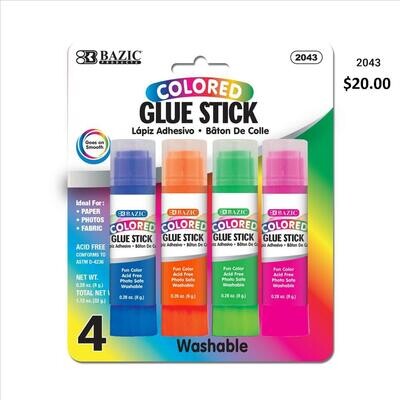 Coloured Glue Sticks