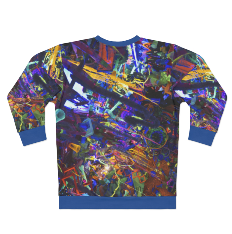 AOP Unisex Sweatshirt-BLU