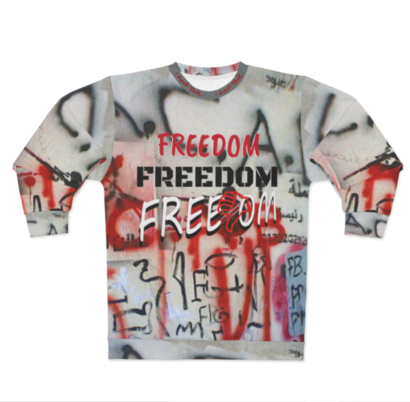 AOP Unisex Sweatshirt-FREEDOM