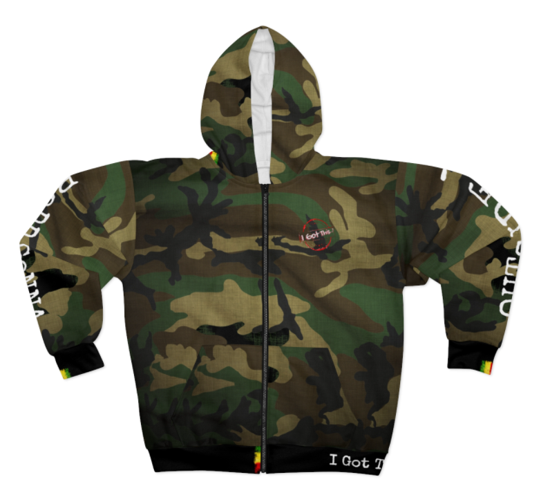 AOP Unisex Zip Hoodie-CAMMO