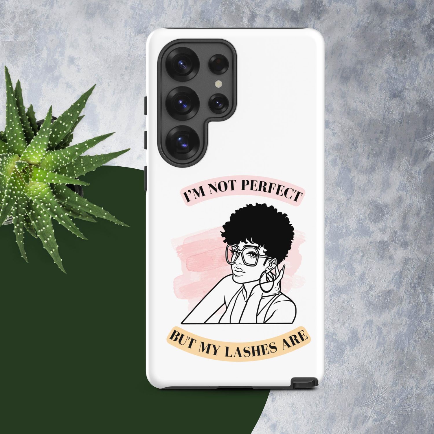 &quot;I&#39;m Not Perfect&quot; Hard Case for Samsung®