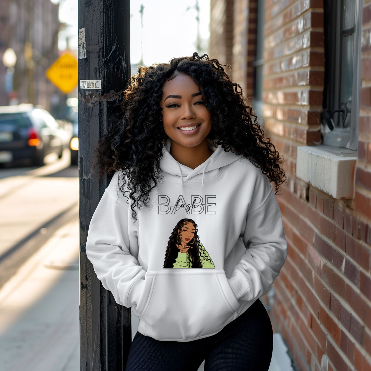 "Lash Babe" Hoodie Sweatshirt
