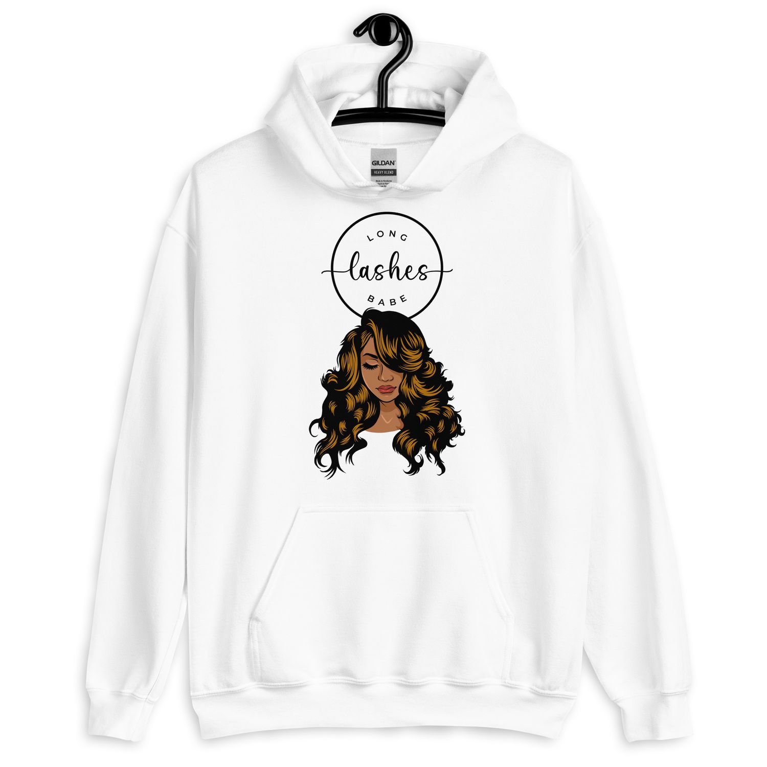 "Long Lashes Babe" Hoodie Sweatshirt