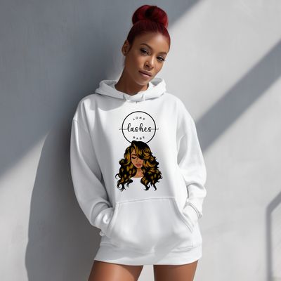 "Long Lashes Babe" Hoodie Sweatshirt